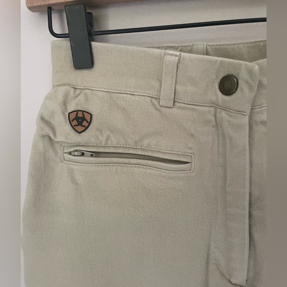 Ariat Tan Woman's Breeches Size 26 - Picture 4 of 10